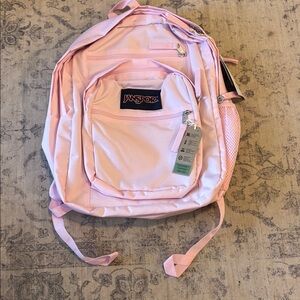 NEW Jansport Big Student Backpack - one size - pink ice